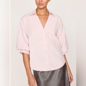 Brochu Walker The Kate Shirt in light pink